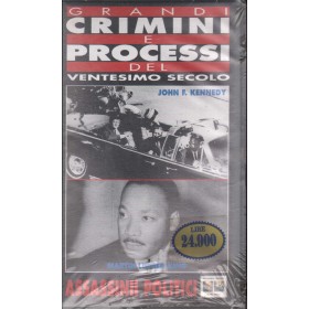 Grandi Crimini E Processi Del Ventesimo Secolo, Assassinii Politici VHS CC70492 Sigillato Grandi Crimini E Processi Del Ventesimo Secolo, Assassinii Politici VHS CC70492 Sigillato