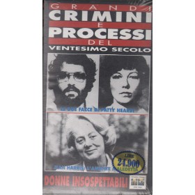 Grandi Crimini E Processi Del Ventesimo Secolo, Donne Insospettabili VHS CC70452 Sigillato Grandi Crimini E Processi Del Ventesimo Secolo, Donne Insospettabili VHS CC70452 Sigillato