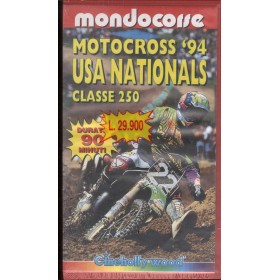 Motocross'94 Usa Nationals 250 VHS Mondocorse CHV8211 Sigillato Motocross'94 Usa Nationals 250 VHS Mondocorse CHV8211 Sigillato