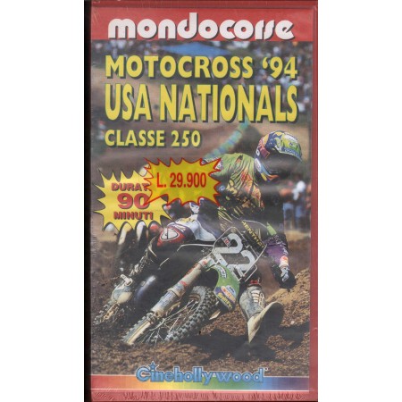 Motocross'94 Usa Nationals 250 VHS Mondocorse CHV8211 Sigillato