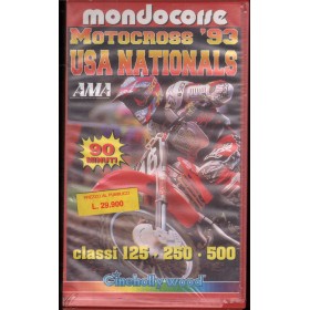 Motocross'93 Usa Nationals 125, 250, 500 VHS Mondocorse Univideo - CHV8180 Sigillato Motocross'93 Usa Nationals 125, 250, 500 VHS Mondocorse Univideo - CHV8180 Sigillato