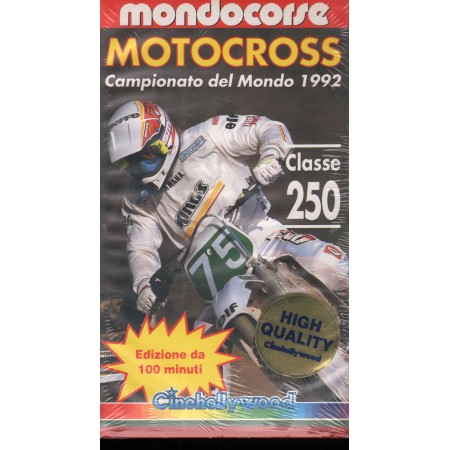 Campionato Del Mondo 1992, Classe 250 VHS Mondocorse Univideo - CHV8124 Sigillato