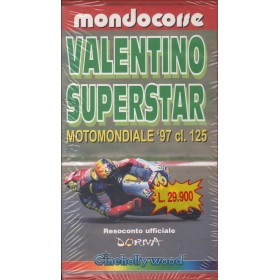 Valentino Superstar Motomondiale 97, Classe 125 VHS Mondocorse Univideo - CHV8384 Sigillato Valentino Superstar Motomondiale 97, Classe 125 VHS Mondocorse Univideo - CHV8384 Sigillato
