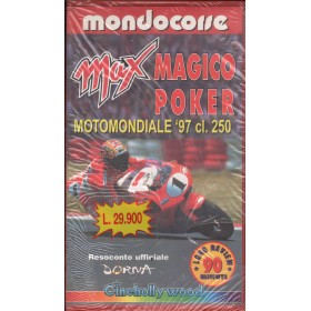 Max Magico Poker Motomondiale 97 Classe 250 VHS Mondocorse Univideo - CHV8385 Sigillato Max Magico Poker Motomondiale 97 Classe 250 VHS Mondocorse Univideo - CHV8385 Sigillato