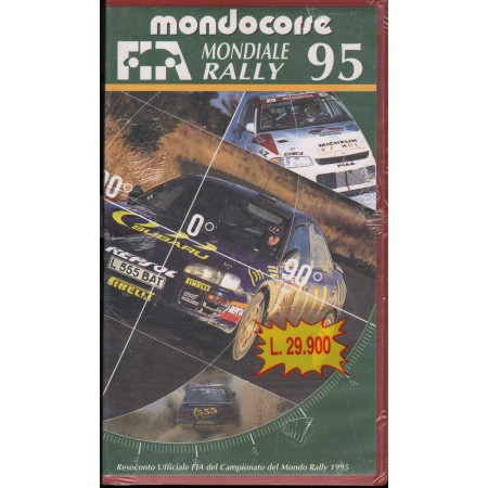 Mondiale Rally 1995 VHS Mondocorse Univideo - CHV8333 Sigillato