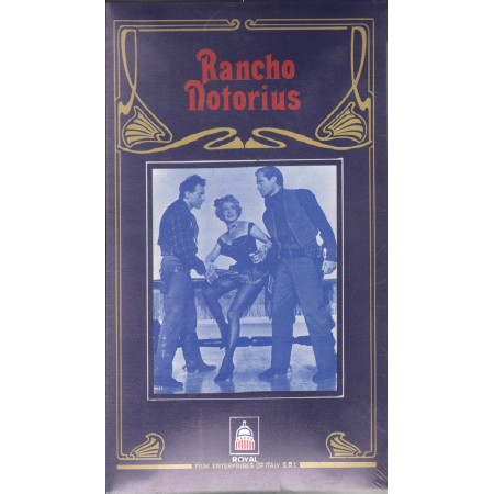 Rancho Notorius VHS Fritz Lang Univideo - CO00012 Sigillato