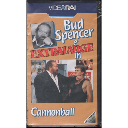 Bud Spencer E' Extralarge In, Cannonball VHS Enzo G. Castellari Univideo - VRN2135 Sigillato