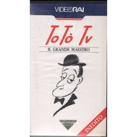 VideoRai, Toto' Tv, Il Grande Maestro VHS Daniele D'Anza Univideo - VRP8003 Sigillato VideoRai, Toto' Tv, Il Grande Maestro VHS Daniele D'Anza Univideo - VRP8003 Sigillato