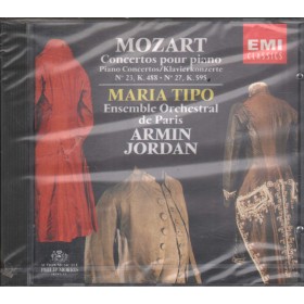 Mozart, Tipo, Jordan CD Concertos Pour Piano 23, 27 EMI CDC7542342 Sigillato Mozart, Tipo, Jordan CD Concertos Pour Piano 23, 27 EMI CDC7542342 Sigillato