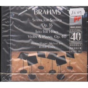 Brahms, Bloom CD Sextet For Strings, Trio For Horn, Violin E Piano SMK46249 Sigillato Brahms, Bloom CD Sextet For Strings, Trio For Horn, Violin E Piano SMK46249 Sigillato