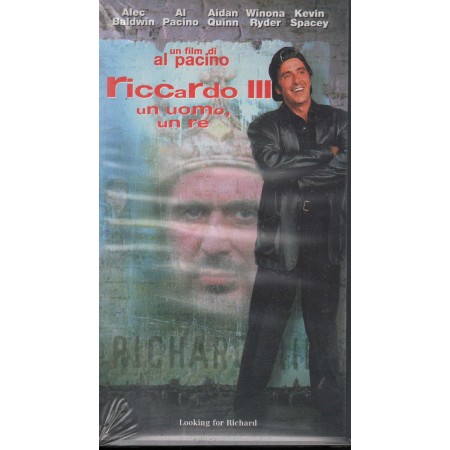 Riccardo III, Un Uomo Un Re VHS Al Pacino Univideo - 4142SA Sigillato