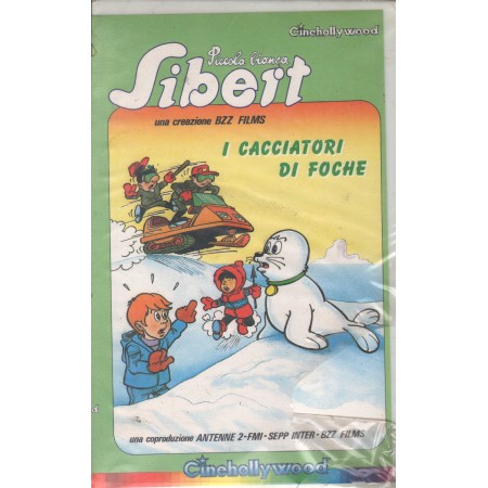 Sibert, I Cacciatore Di Foche VHS Bzz Films Univideo - C8000 Sigillato