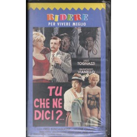 Tu Che Ne Dici VHS Silvio Amadio Univideo - MFD80302 Sigillato Tu Che Ne Dici VHS Silvio Amadio Univideo - MFD80302 Sigillato