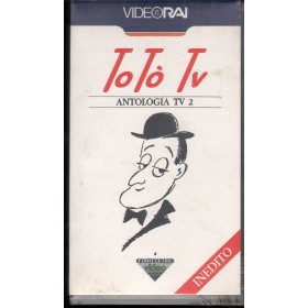 Toto' Tv Antologia Tv 2 VHS VideoRai Univideo - VRP8008 Sigillato Toto' Tv Antologia Tv 2 VHS VideoRai Univideo - VRP8008 Sigillato