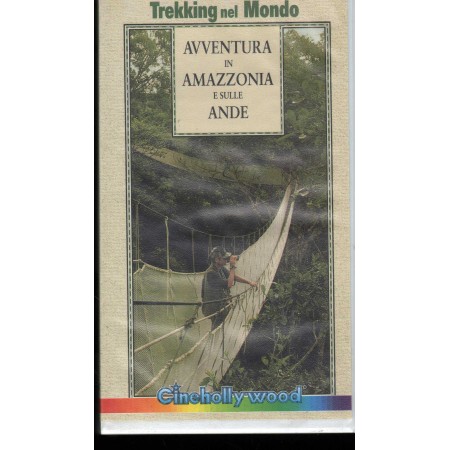 Avventura In Amazzonia E Sulle Ande VHS Trekking Nel Mondo Univideo - CHV7951 Sigillato