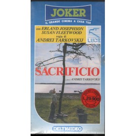 Sacrificio VHS Andrej Tarkovskij Univideo - DVJ2020 Sigillato Sacrificio VHS Andrej Tarkovskij Univideo - DVJ2020 Sigillato