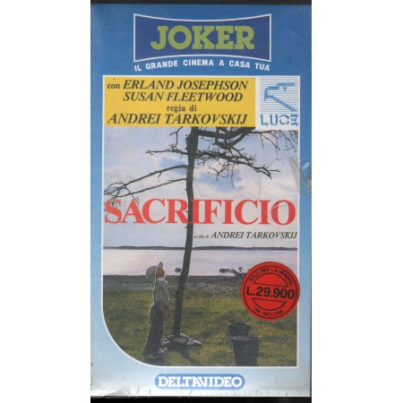 Sacrificio VHS Andrej Tarkovskij Univideo - DVJ2020 Sigillato