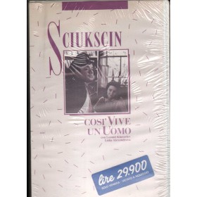 Cosi' Vive Un Uomo VHS Vasilij Suksin Univideo - 25P2028 Sigillato Cosi' Vive Un Uomo VHS Vasilij Suksin Univideo - 25P2028 Sigillato