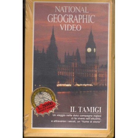 Il Tamigi VHS National Geographic Univideo - NGH1022 Sigillato