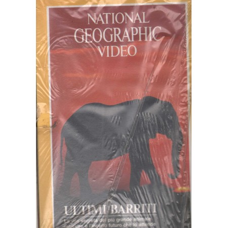 Ultimi Barriti VHS National Geographic Univideo - NGHI2023A Sigillato