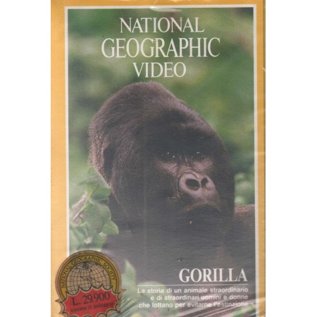 Gorilla VHS National Geographic Univideo - NGH1008 Sigillato