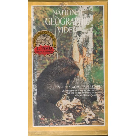 Nello Stagno Dei Castori VHS National Geographic Univideo - NGH1033 Sigillato