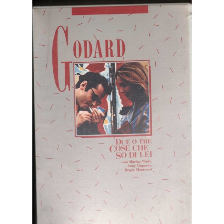 Due O Tre Cose Che So Di Lei VHS Jean-Luc Godard Univideo - 025P439 Sigillato