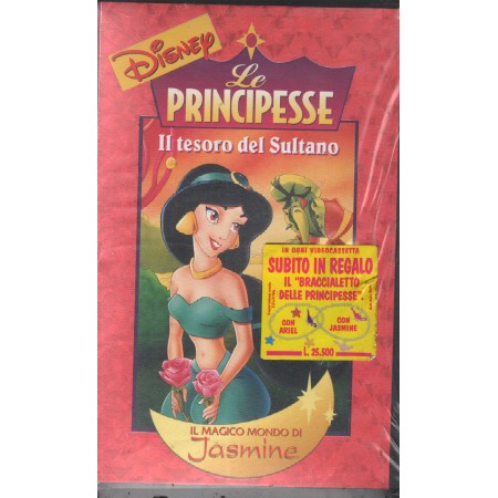 Le Principesse, Il Tesoro Del Sultano, Il Magico Mondo Di Jasmine VHS Walt Disney Univideo - VS4612 Sigillato