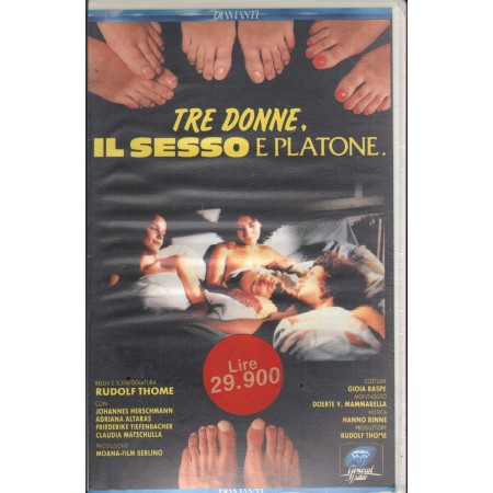 Tre Donne, Il Sesso E Platone VHS Rudolf Thome Univideo - 29Z5101 Sigillato