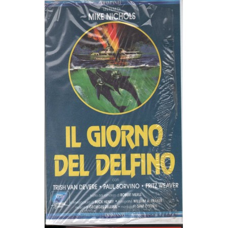 Il Giorno Del Delfino VHS Mike Nichols Univideo - 29Z2441 Sigillato