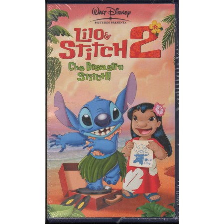 Lilo E Stitch 2, Che Disastro Stitch VHS Michael La Bash Univideo - BIC0003202 Sigillato