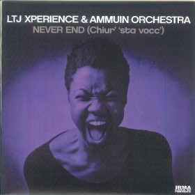 LTJ Xperience & Ammuin Orchestra Vinile 7" 45 giri Never End Chiur' 'Sta Vocc LTJ Xperience & Ammuin Orchestra Vinile 7" 45 giri Never End Chiur' 'Sta Vocc