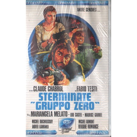 Sterminate Gruppo Zero VHS Claude Chabrol Univideo - 029Z313 Sigillato