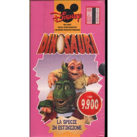 Dinosauri La Specie In Estinzione VHS Michael Jacobs Univideo - VS8202 Sigillato
