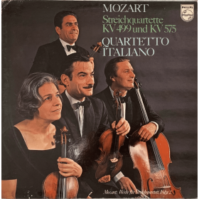 Mozart, Quartetto Italiano LP String Quartets In D, K. 499 And K. 575 Nuovo Mozart, Quartetto Italiano LP String Quartets In D, K. 499 And K. 575 Nuovo