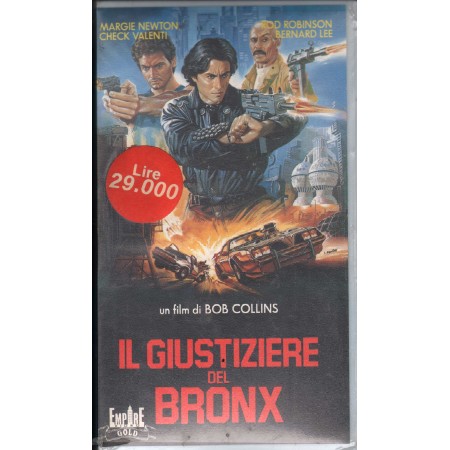 Il Giustiziere Del Bronx VHS Bob Collins Univideo - EMPS33102 Sigillato