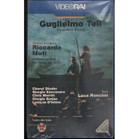 Guglielmo Tell, Gioachino Rossini Vol. 1, 2 VHS Luca Ronconi Univideo - VRA2047 Sigillato