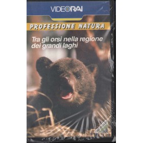Professione Natura, Tra Gli Orsi Nella Regione Dei Grandi Laghi VHS VRI5022 Sigillato Professione Natura, Tra Gli Orsi Nella Regione Dei Grandi Laghi VHS VRI5022 Sigillato