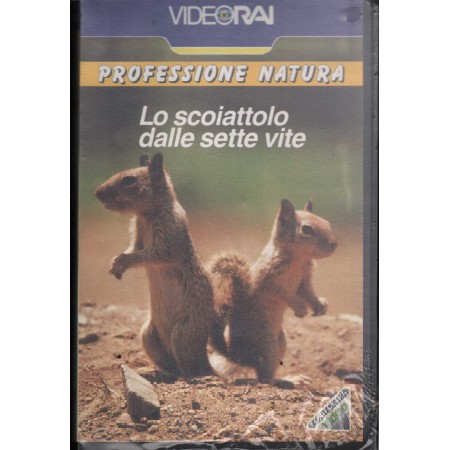 Professione Natura, Lo Scoiattolo Dalle Sette Vite VHS Univideo - VRI5023 Sigillato