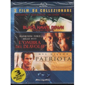 Cofanetto, Black Hawk Down, L'Ombra Del Diavolo, Il Patriota BRD Sony - BD193730 Sigillato Cofanetto, Black Hawk Down, L'Ombra Del Diavolo, Il Patriota BRD Sony - BD193730 Sigillato