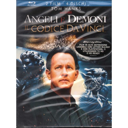 Cofanetto, Angeli e Demoni, Il Codice Da Vinci BRD DVD Sony - 29984BD Sigillato