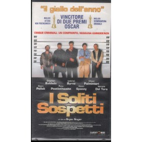 I Soliti Sospetti VHS Bryan Singer Univideo - 519383 Sigillato I Soliti Sospetti VHS Bryan Singer Univideo - 519383 Sigillato