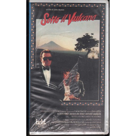 Sotto Il Vulcano VHS John Huston Univideo - EMPS32645 Sigillato