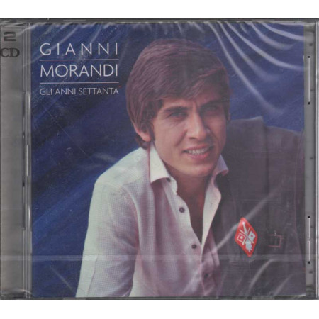 Gianni Morandi Doppio CD Gli Anni Settanta Italia Nuovo Sigillato 0743215902423