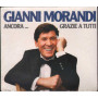 Gianni Morandi 3 CD Ancora Grazie A Tutti / Epic 88697350532 Sigillato