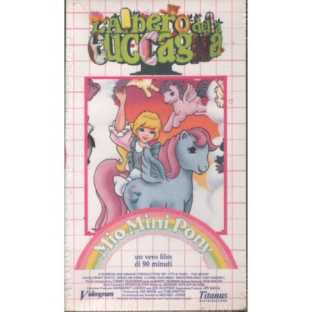 L' Albero Della Cuccagna, Mio Mini Pony VHS Michael Joens Univideo - 1988D Sigillato