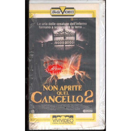 Non Aprire Quel Cancello 2 VHS Tibor Takács Univideo - DRVS011043 Sigillato