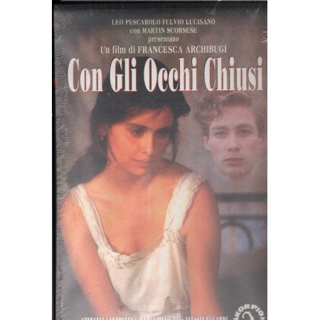Con Gli Occhi Chiusi VHS Francesca Archibugi Univideo - CODA31 Sigillato