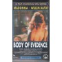 Body Of Evidence VHS Uli Edel Univideo – COD93001 Sigillato