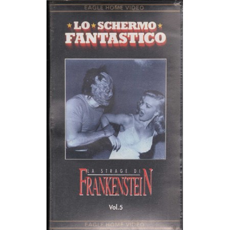 La Strage Di Frankenstein Vol. 5 VHS Herbert Strock Univideo – EHVVDST0062 Sigillato